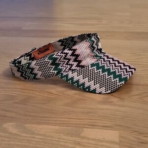 Missoni Multicolor Zigzag Visor